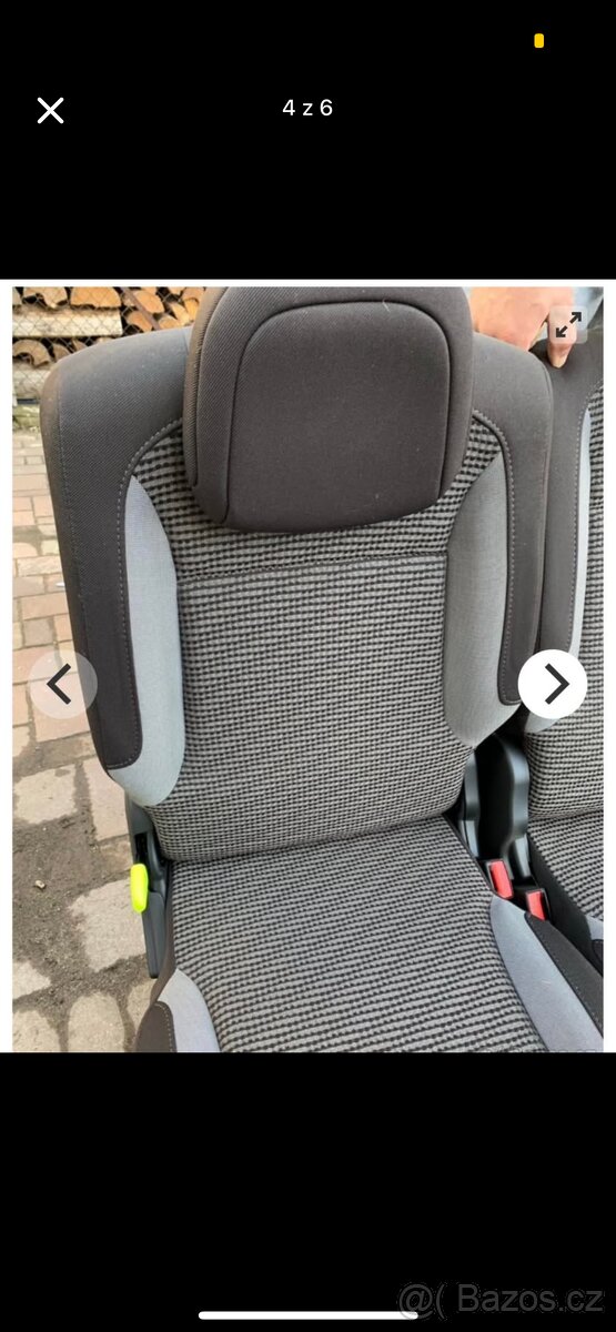 Sedačky Pro 7 míst pro Peugeot Partner teepee - 3