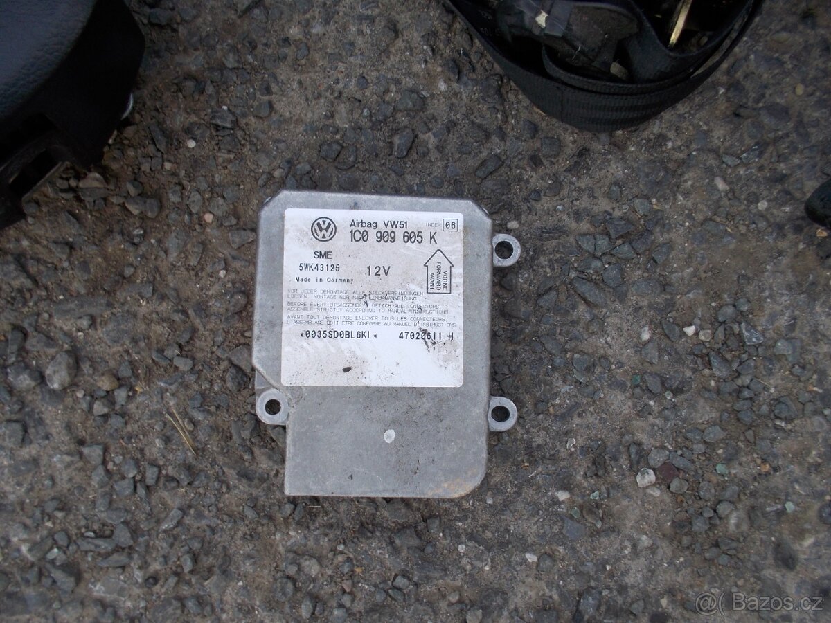 Airbagová sada VW Polo 9N - 3