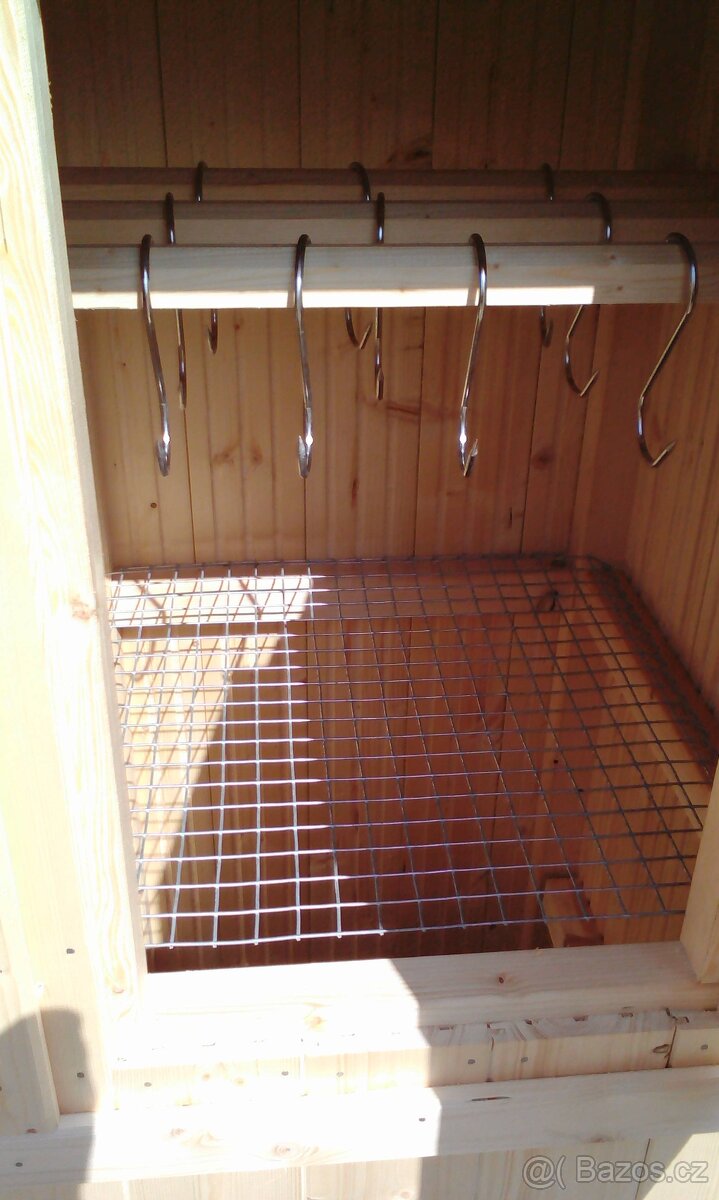 Dřevěná udírna, udírnu, smrk - 3