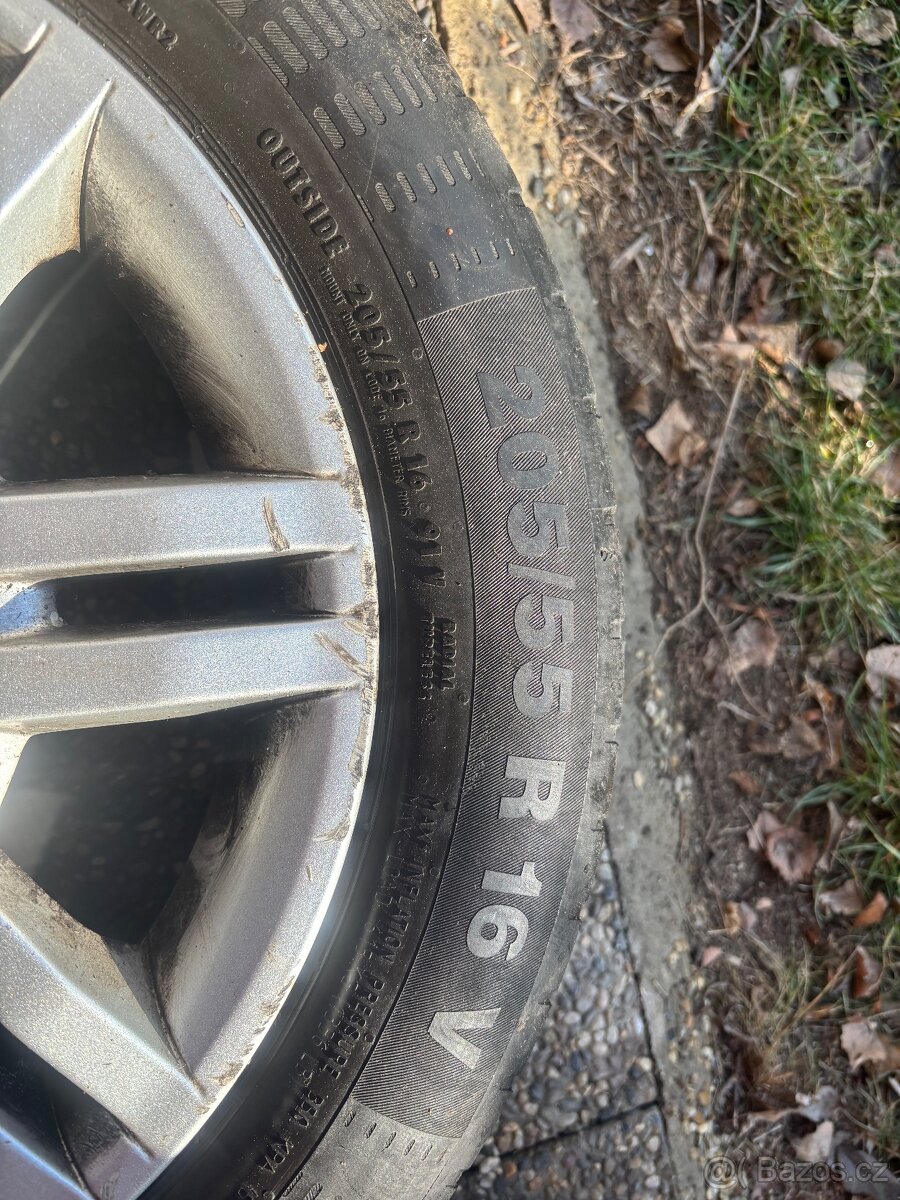 Alu disky fiat Stilo+ pneu - 3