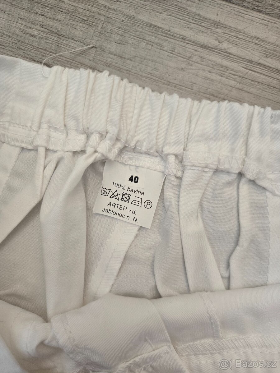 Bílé kalhoty zn. Artep - 3