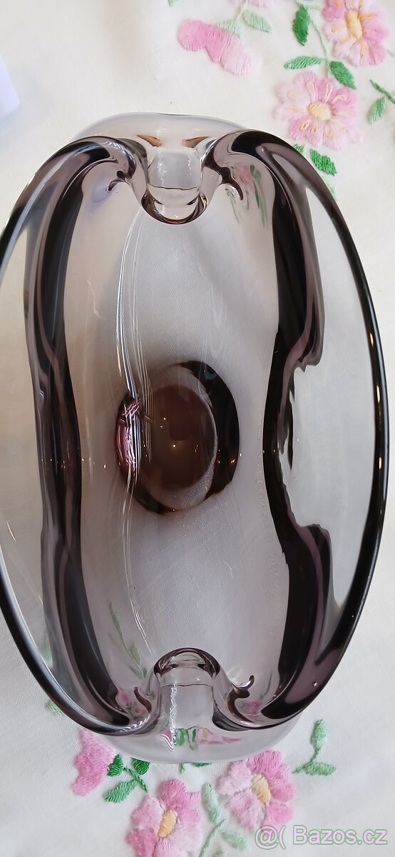 Popelník hutní sklo - 3