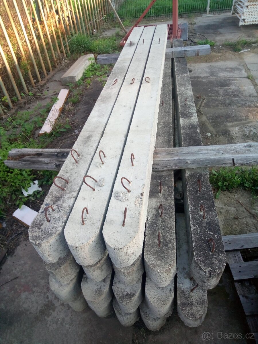 Betonové sloupy - prahy - 3