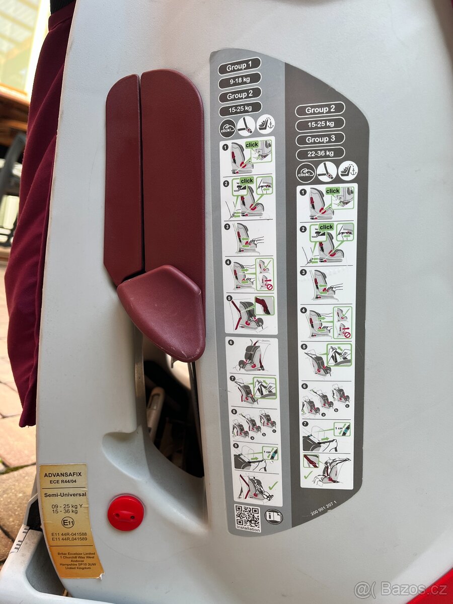 Autosedačka Britax Romer - 3