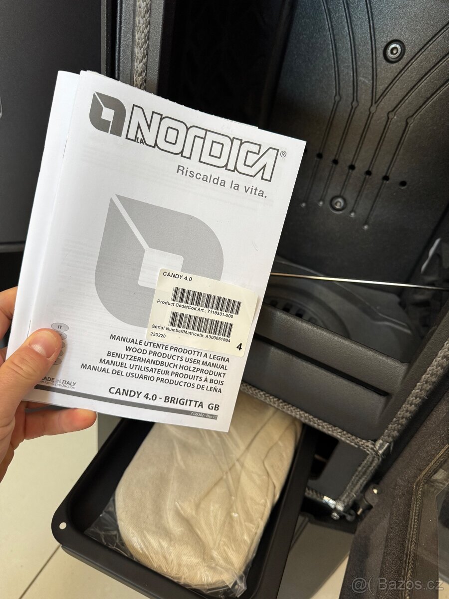 Litinová kamna Nordica Candy 4.0 - 3