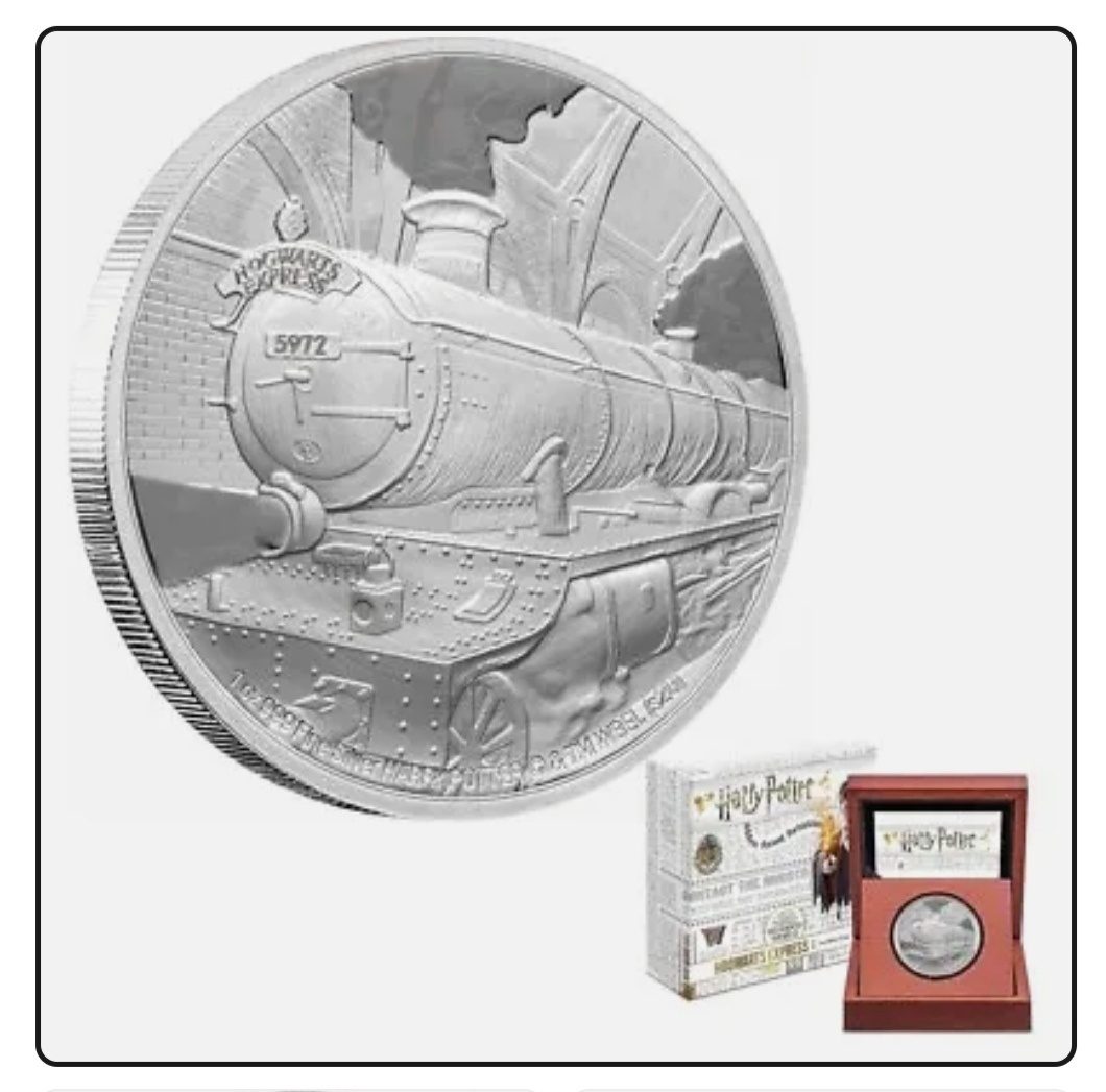 Bradavický express proof Niue 2 dollars 2020 Harry Potter Cl - 3