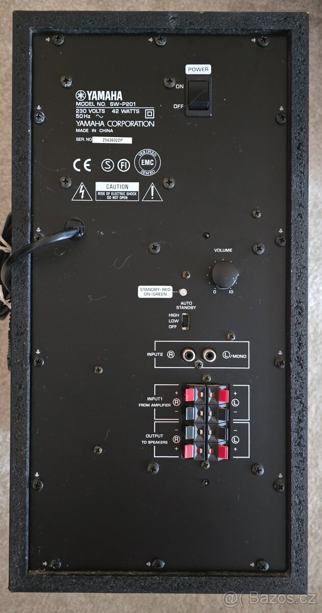 5 repro Yamaha + aktivní subwoofer - 3