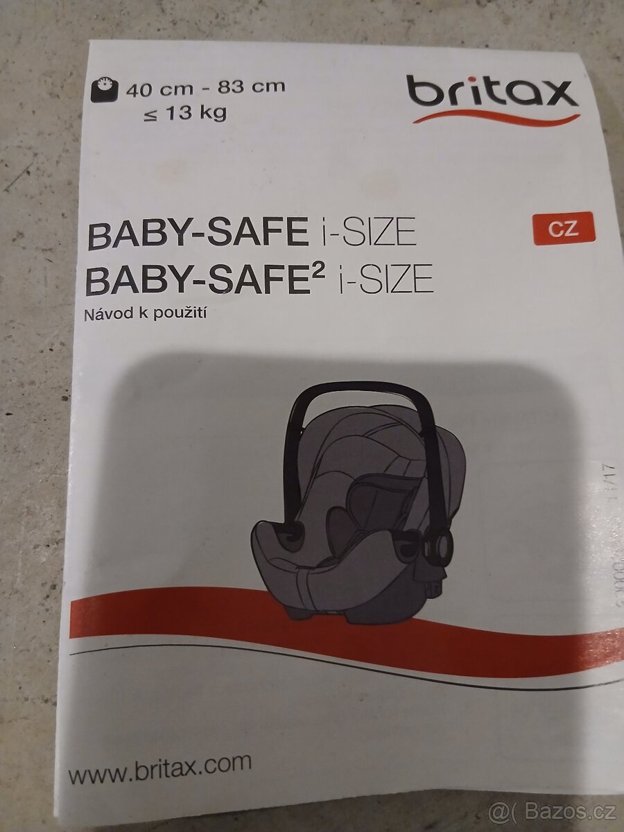 Autosedačka Britax safe 2 i size - 3