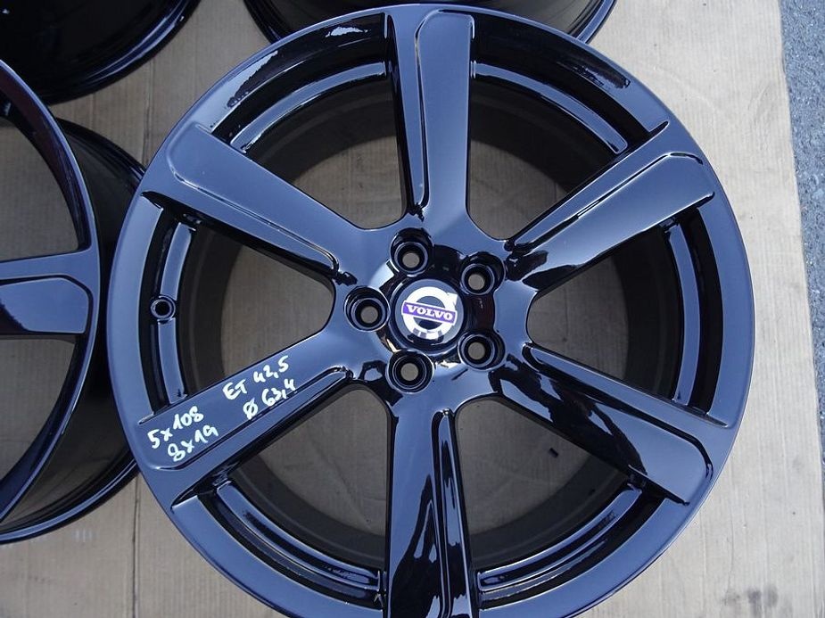 Alu disky černé origo Volvo, 19", 5x108, ET 42,5, šířka 8J - 3