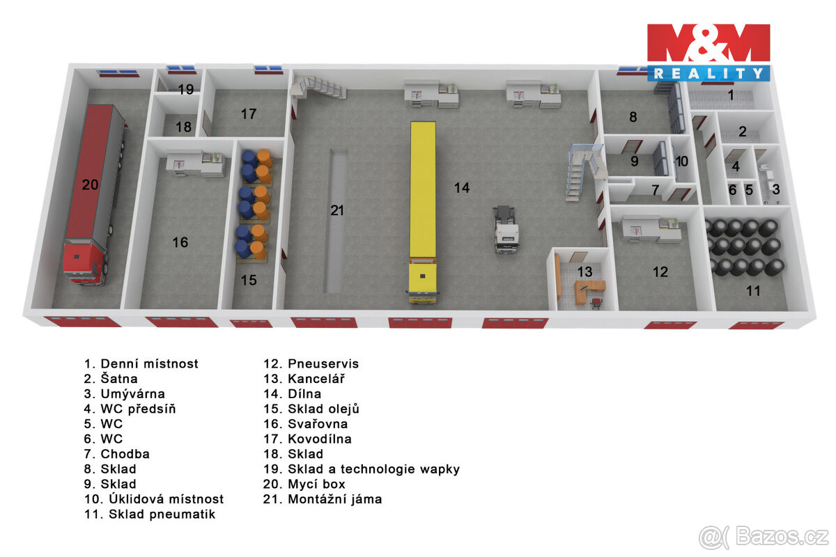 Prodej výrobního objektu, 32972m², Český Rudolec - Markvarec - 3