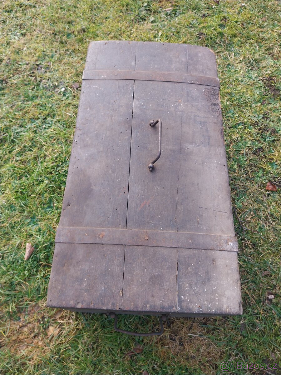 Vojenský dřevěný kufr - 3