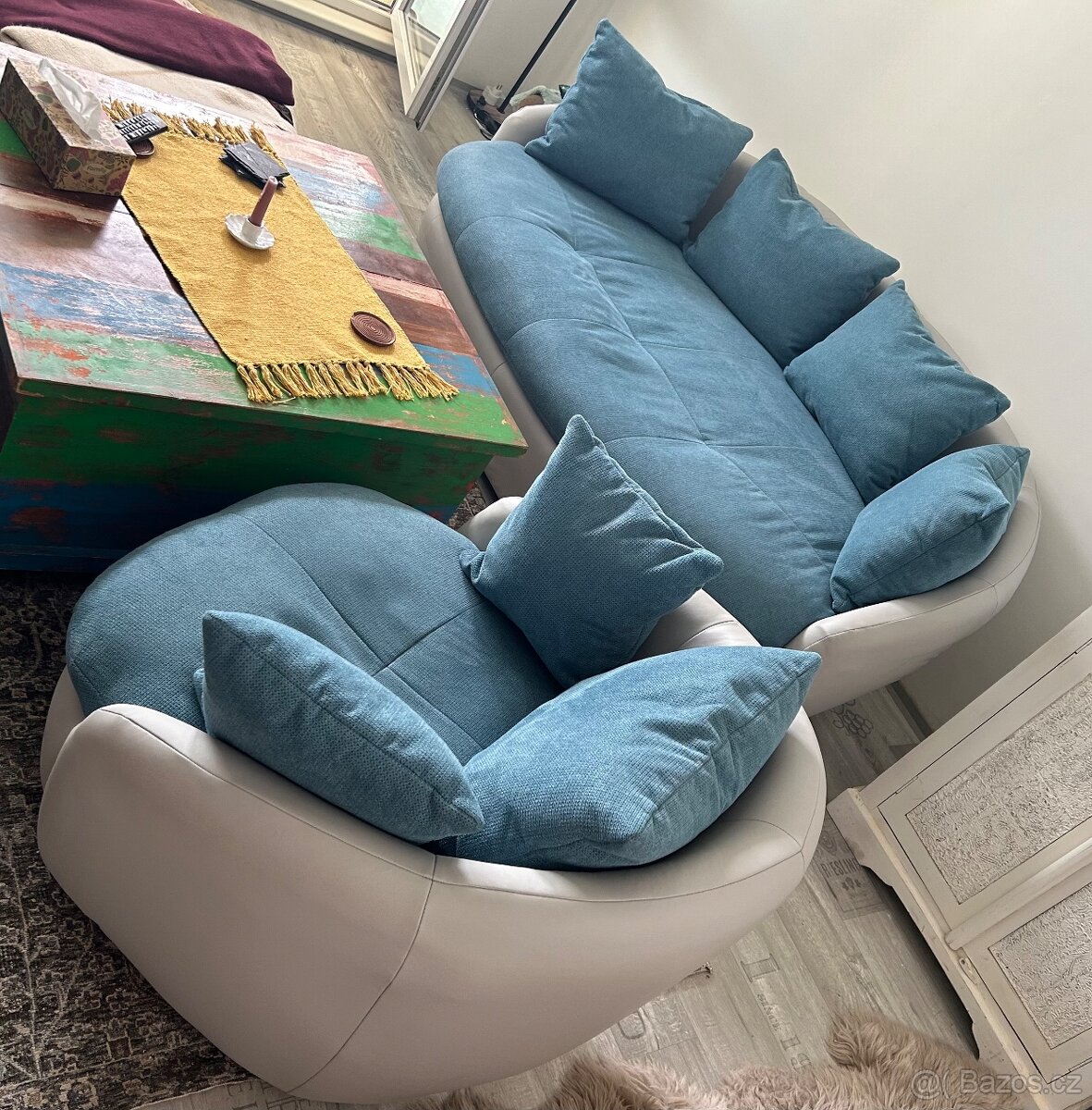 Sedací souprava oválná - 3