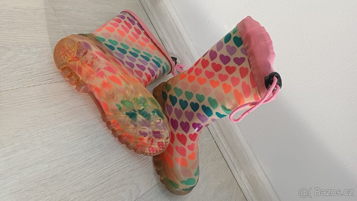 Dětské holínky/ gumáky vel. 28 - 3
