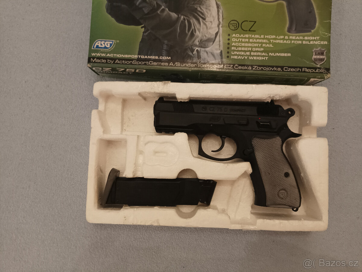airsoft CZ75D COMPACT ASG - 3