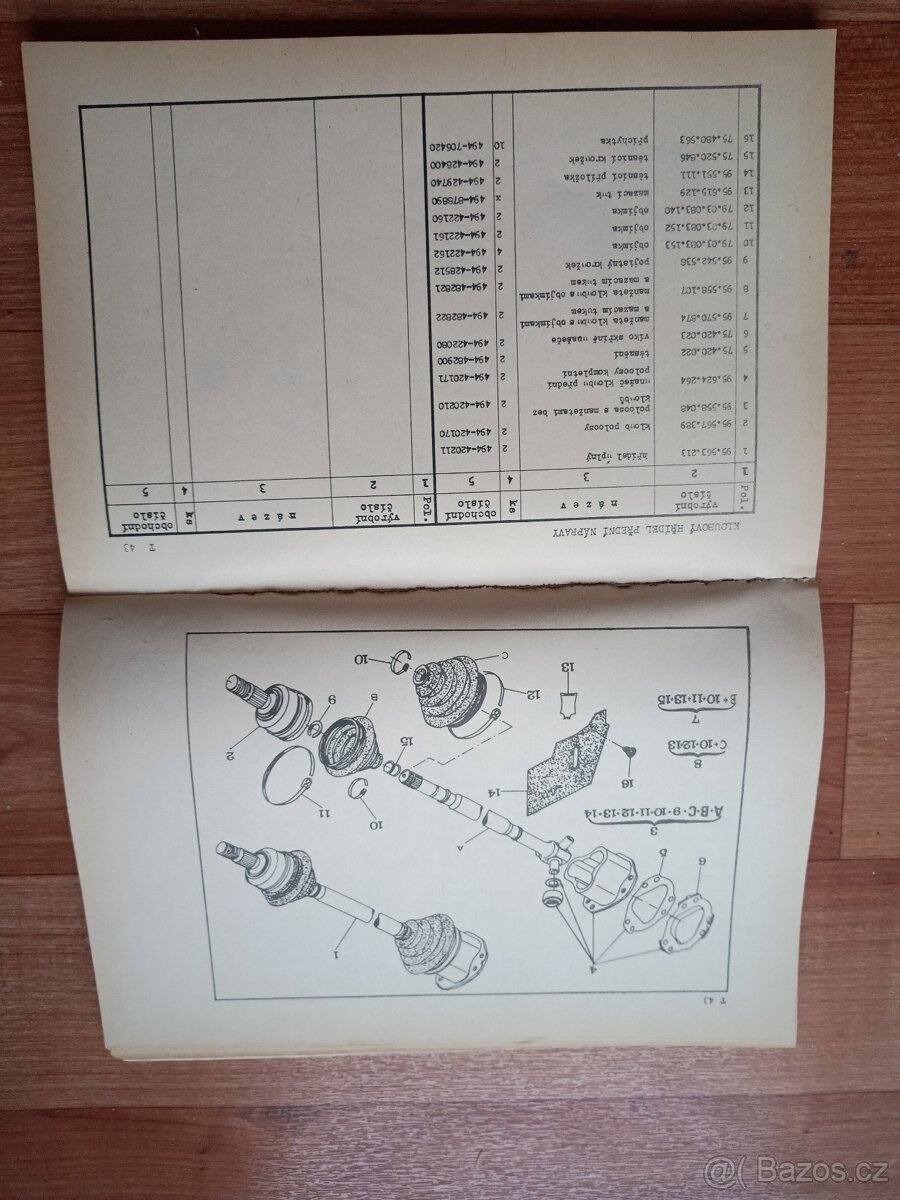 Oltcit, katalog náhradních dílů, příručka - 3
