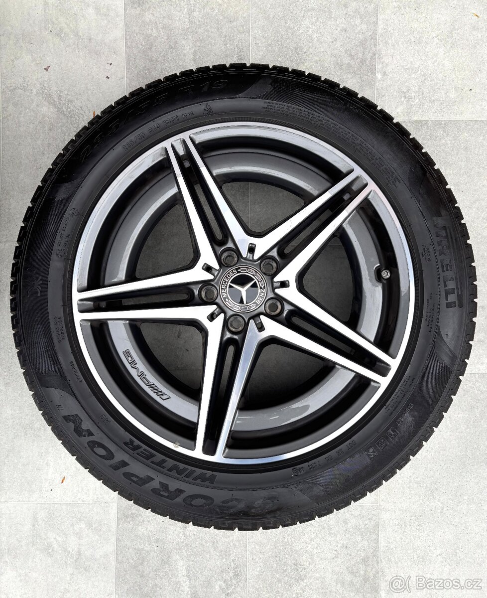 Orig Mercedes EQC W293 AMG r19 dvourozměr Zimní - 3