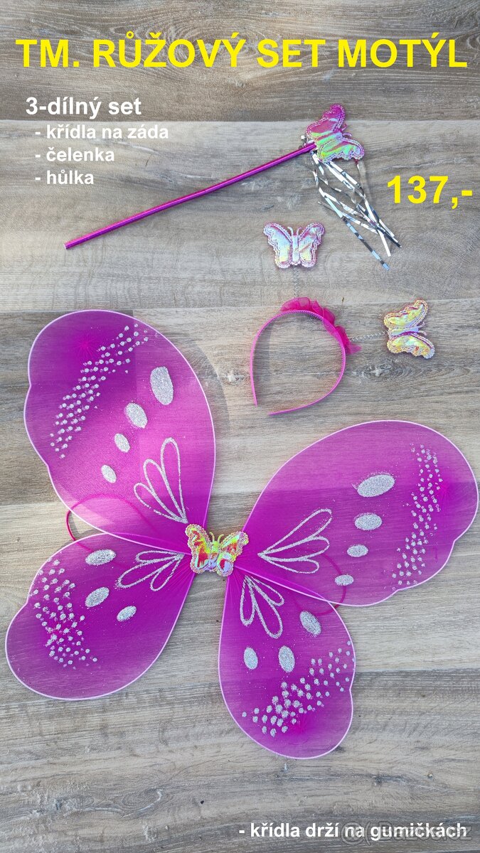 Maškarní - karneval - krásné víly - 3