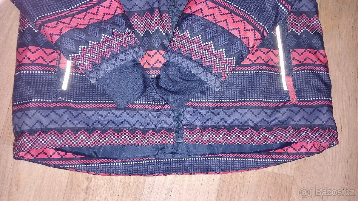 Dívčí zimní bunda 122/128 - 3