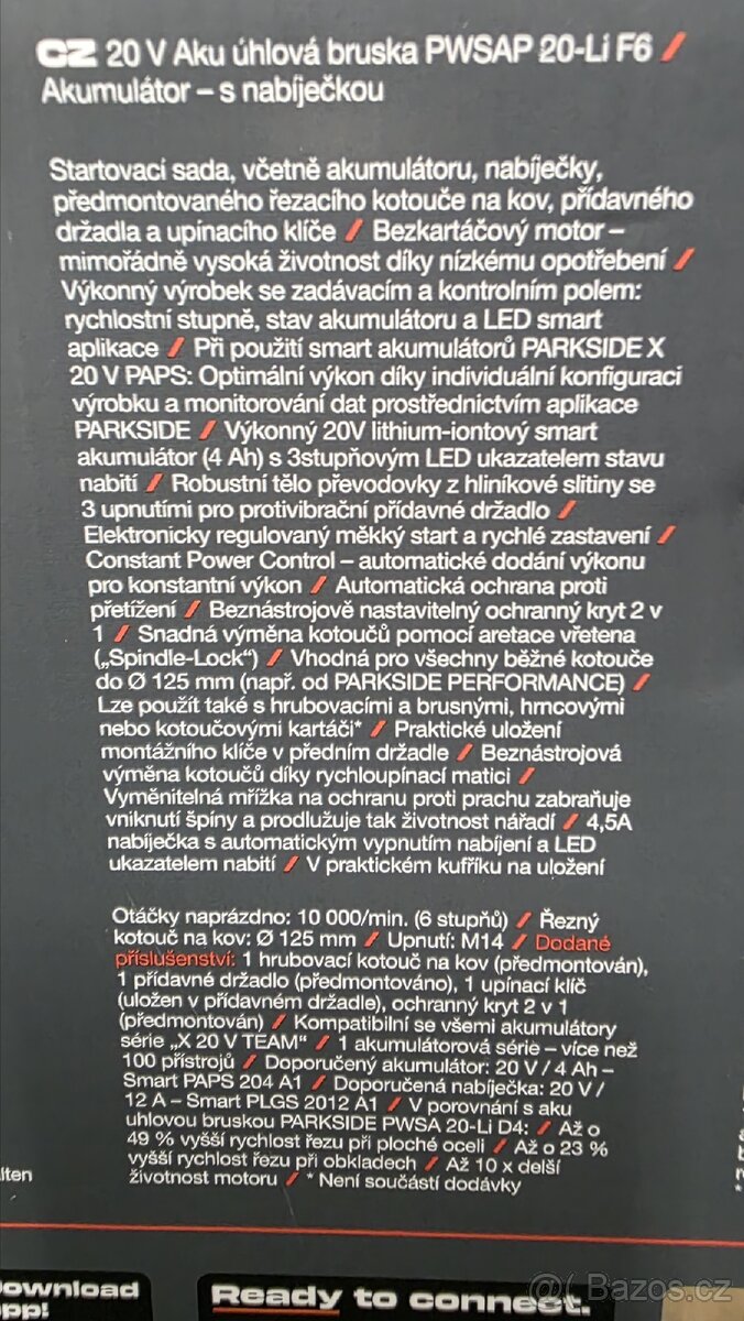Aku flexa parkside s baterii, nabíječkou - 3