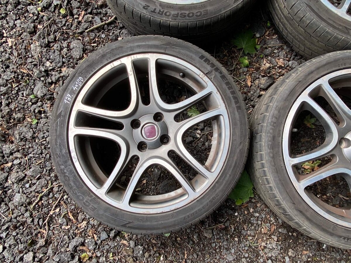 137. sada letní kola 205/45 r17 4x100 Fiat - 3
