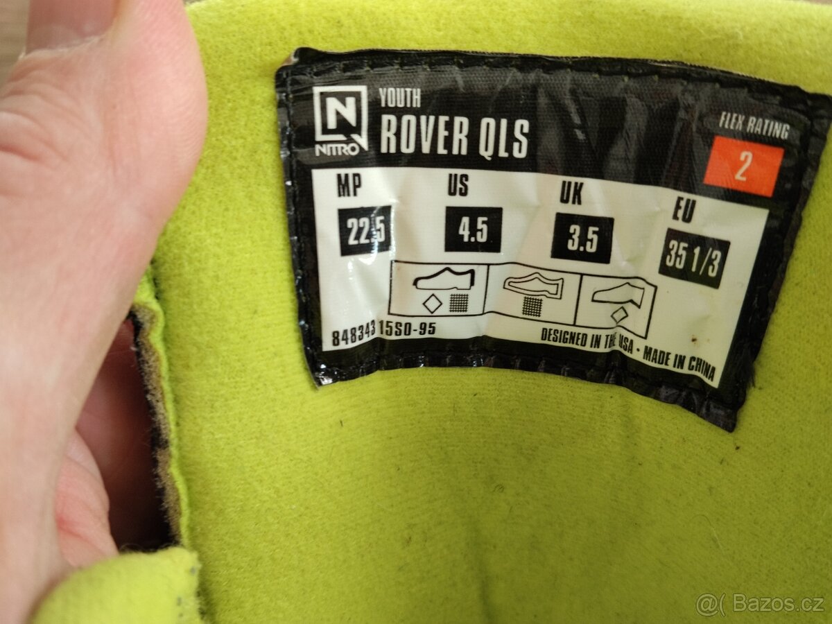 Dětské snowboardové boty Nitro 35 + 1/3 - 3