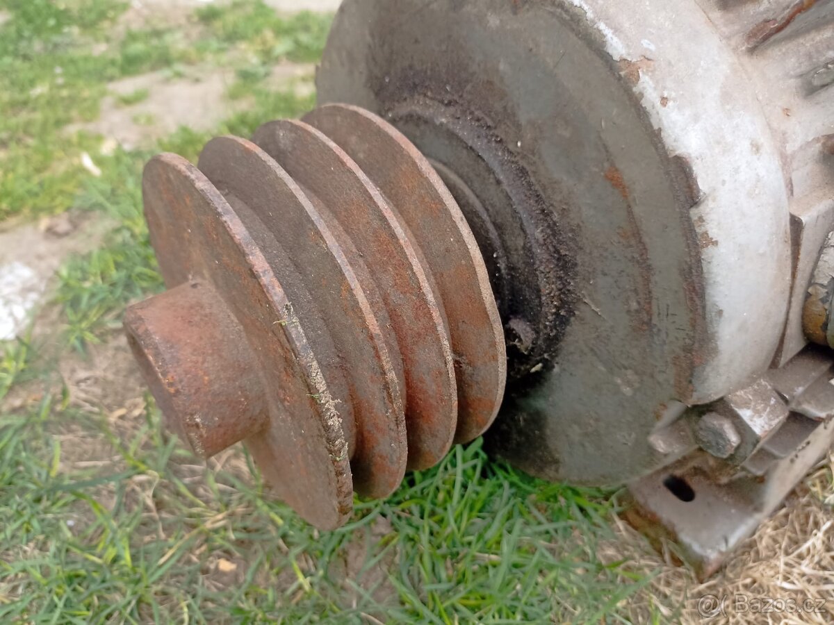 patkový elektromotor 7,5 kw - 3