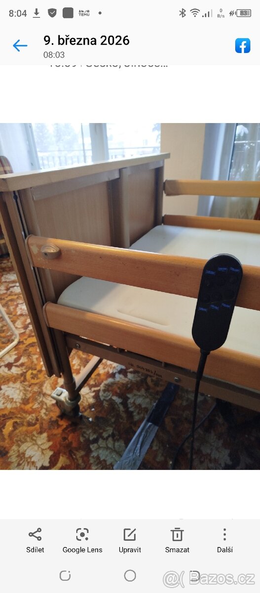 Polohovací postel elektrická - 3