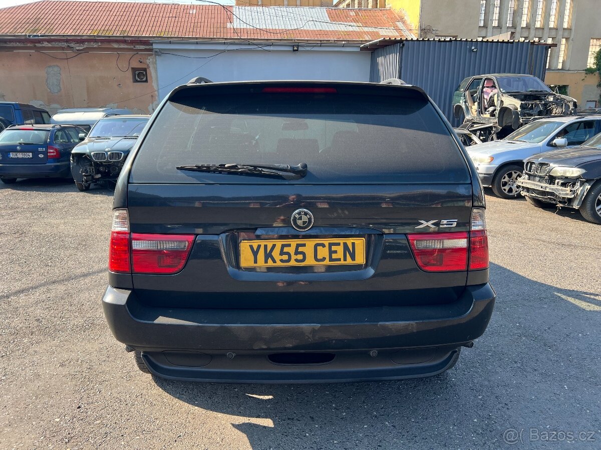 Bmw x5 e53 facelift 3.0d Blacksaphire na díly - 3