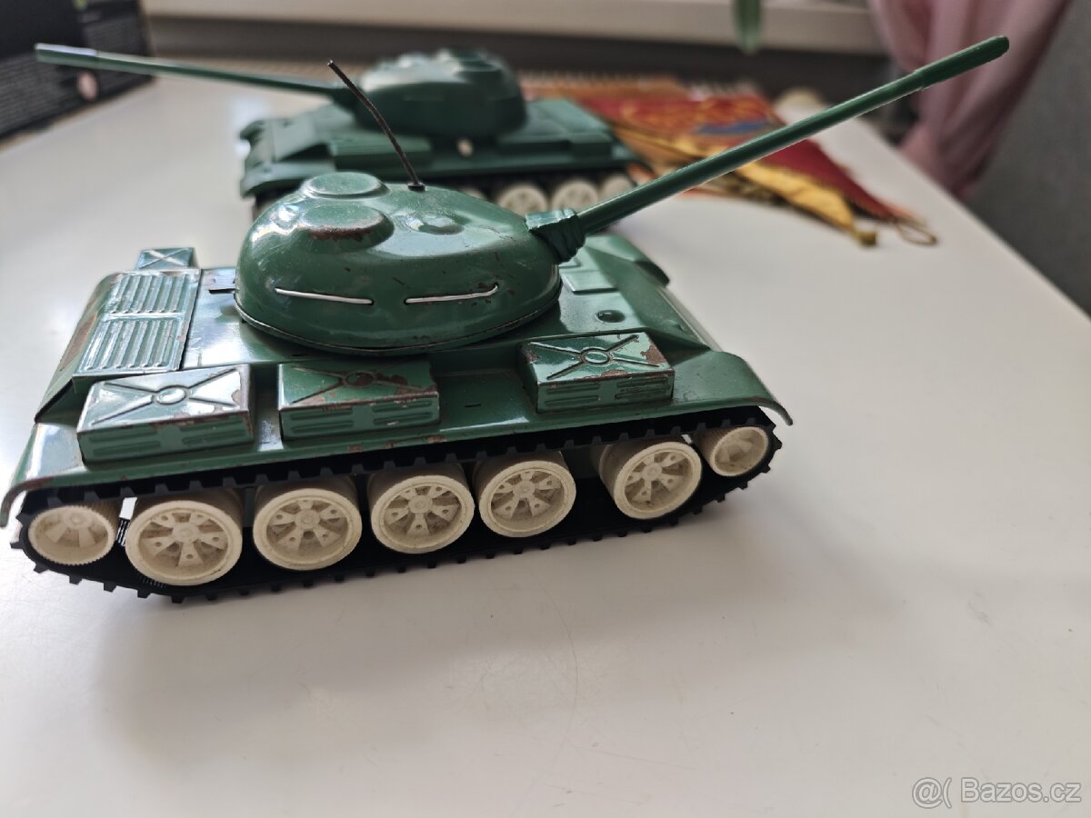 Stará retro hračka , tank ites - 3