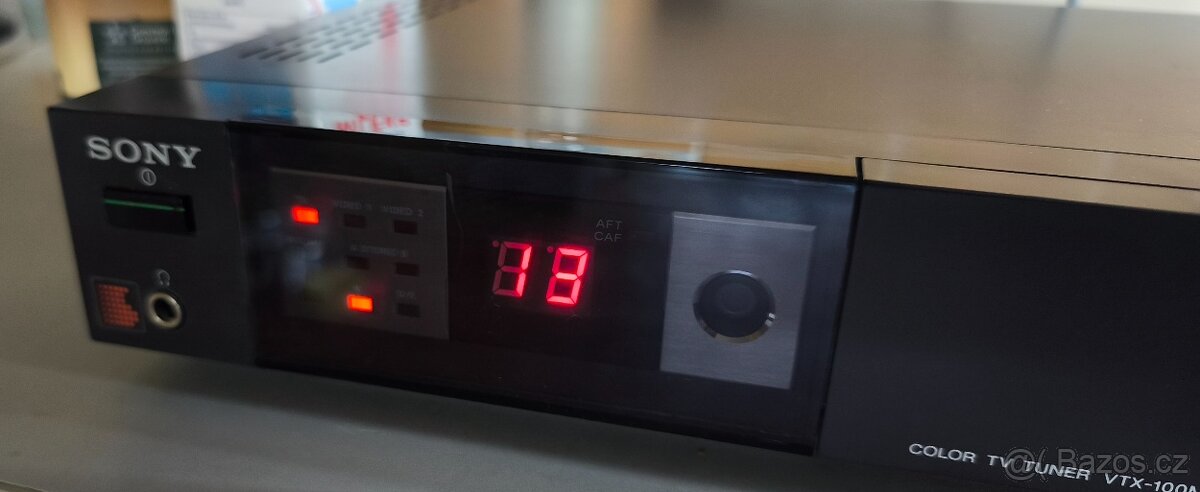 Vintage externí TV tuner Sony z 80 let ,top stav,čti popis - 3