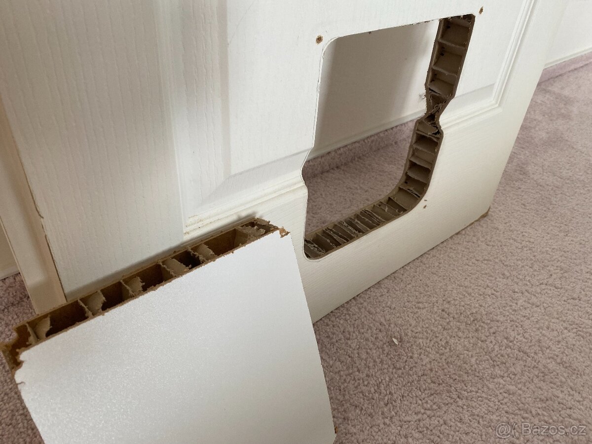 Doornite Interiérové dveře Claudius plné lakované, bílé, 60L - 3