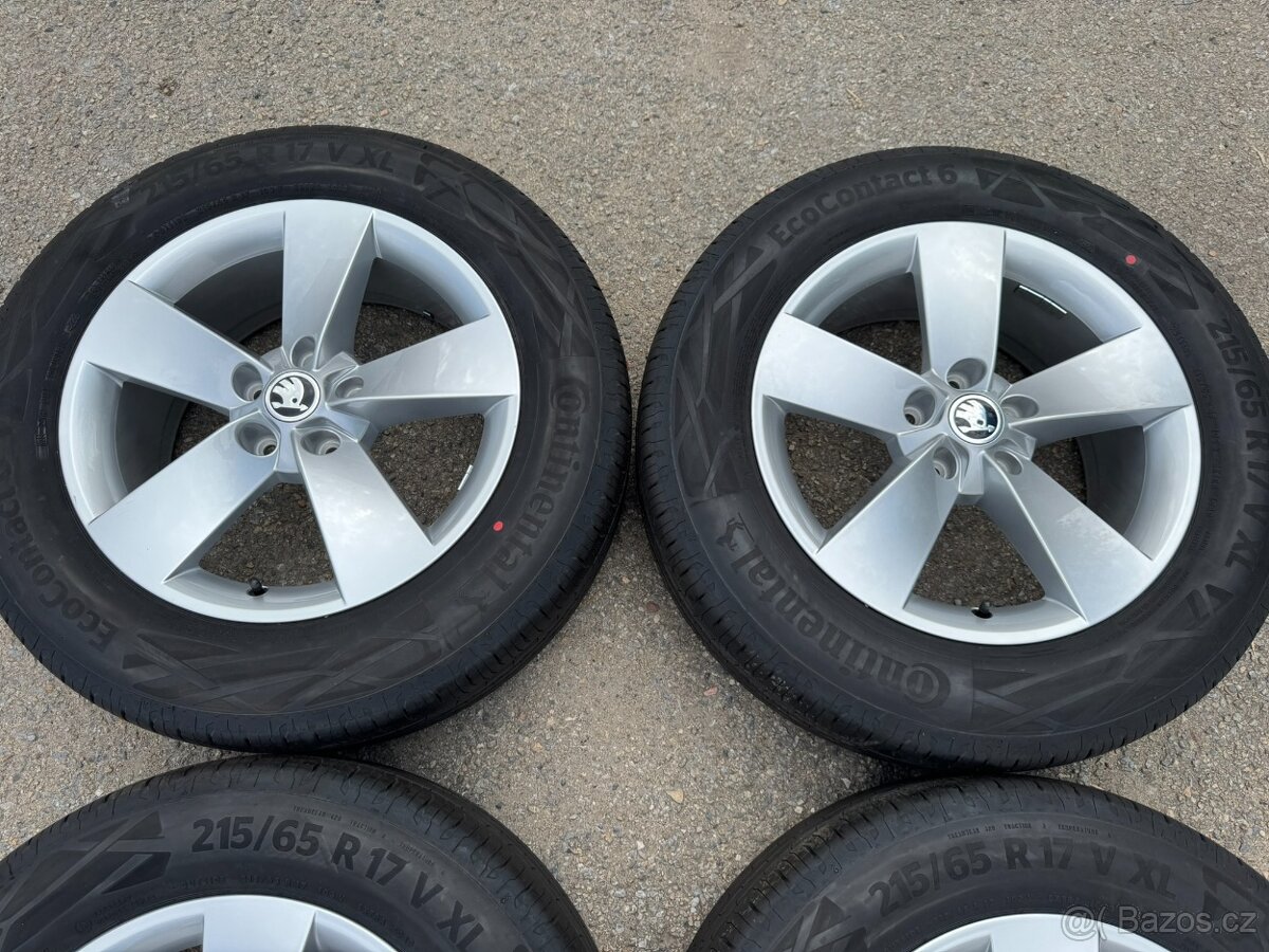 Nové Alu 17" 5x112 RATIKON , nové letní KodiaQ , DPH - 3