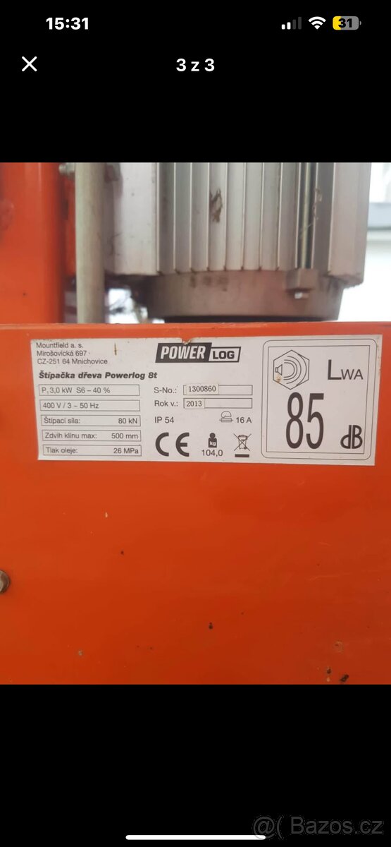 Štípačka na dřevo - 3