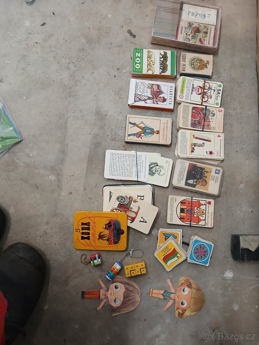 Staré hračky a stavebnice - 3