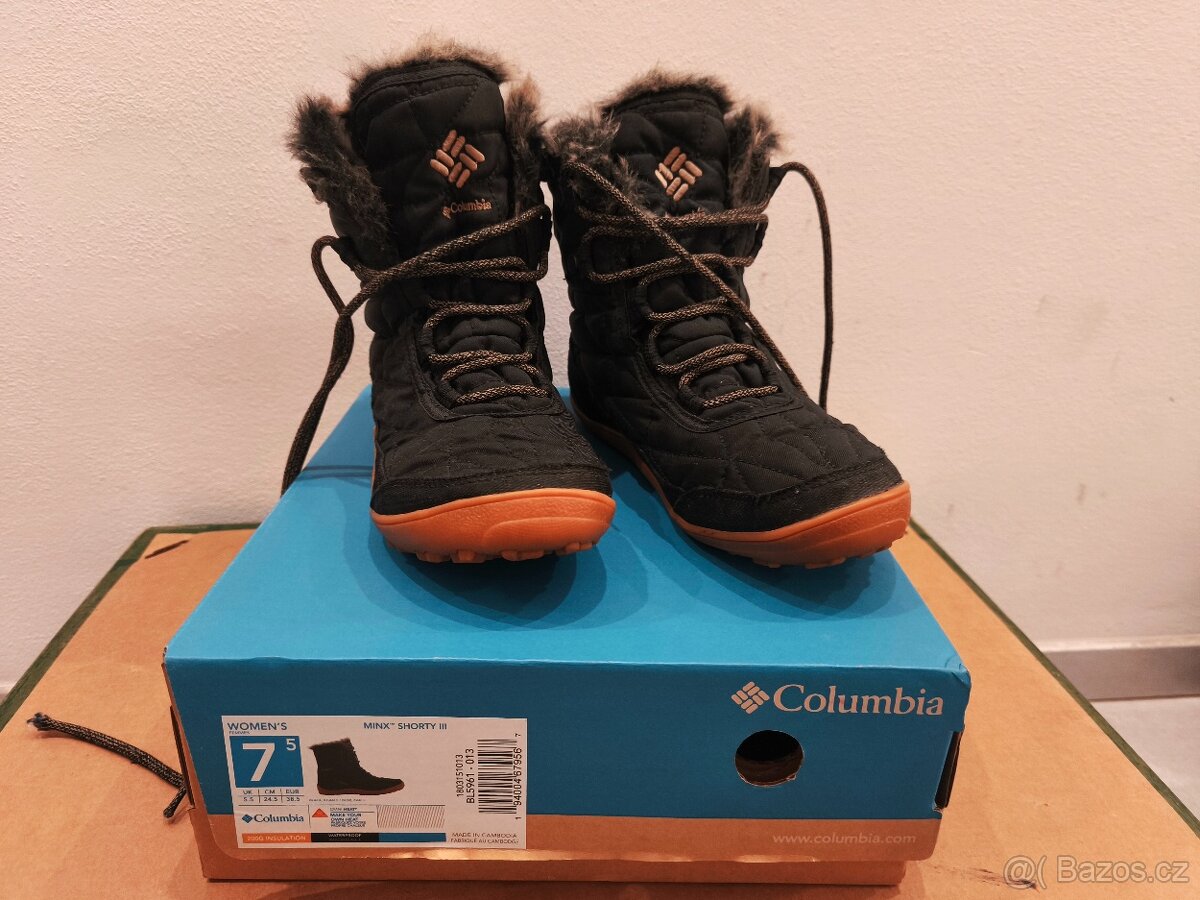 Zimní zateplené boty Columbia 38,5 (odpovídá 37,5) - 3