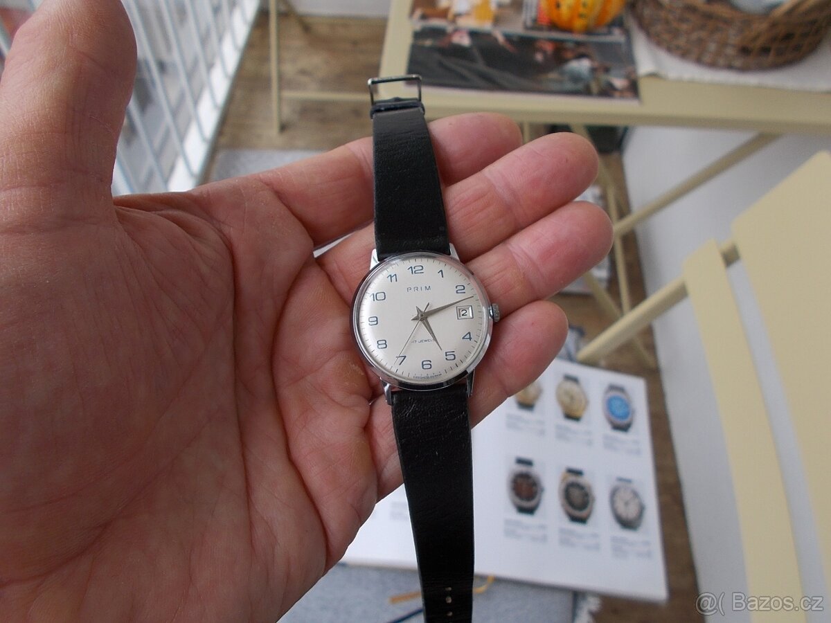 krasne rare typ hodinky prim origo stav rok 1970 funkcni - 3