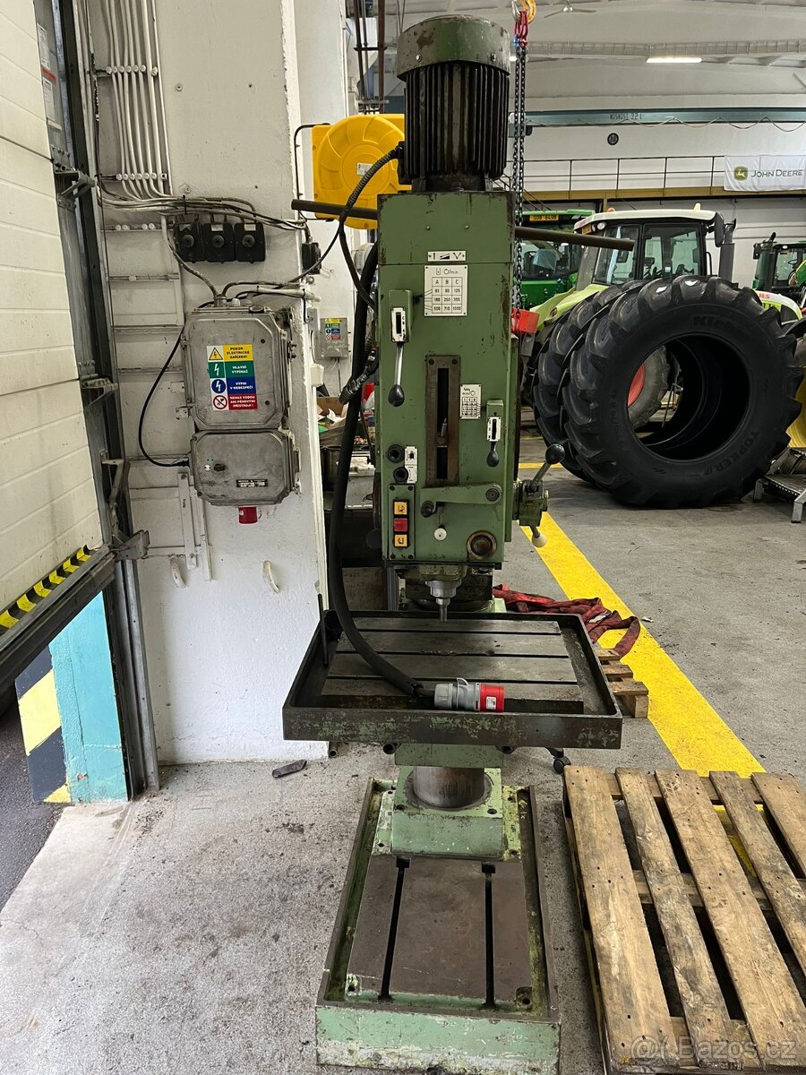 Stojanová vrtačka Heckert BS 32 AI – funkční - 3