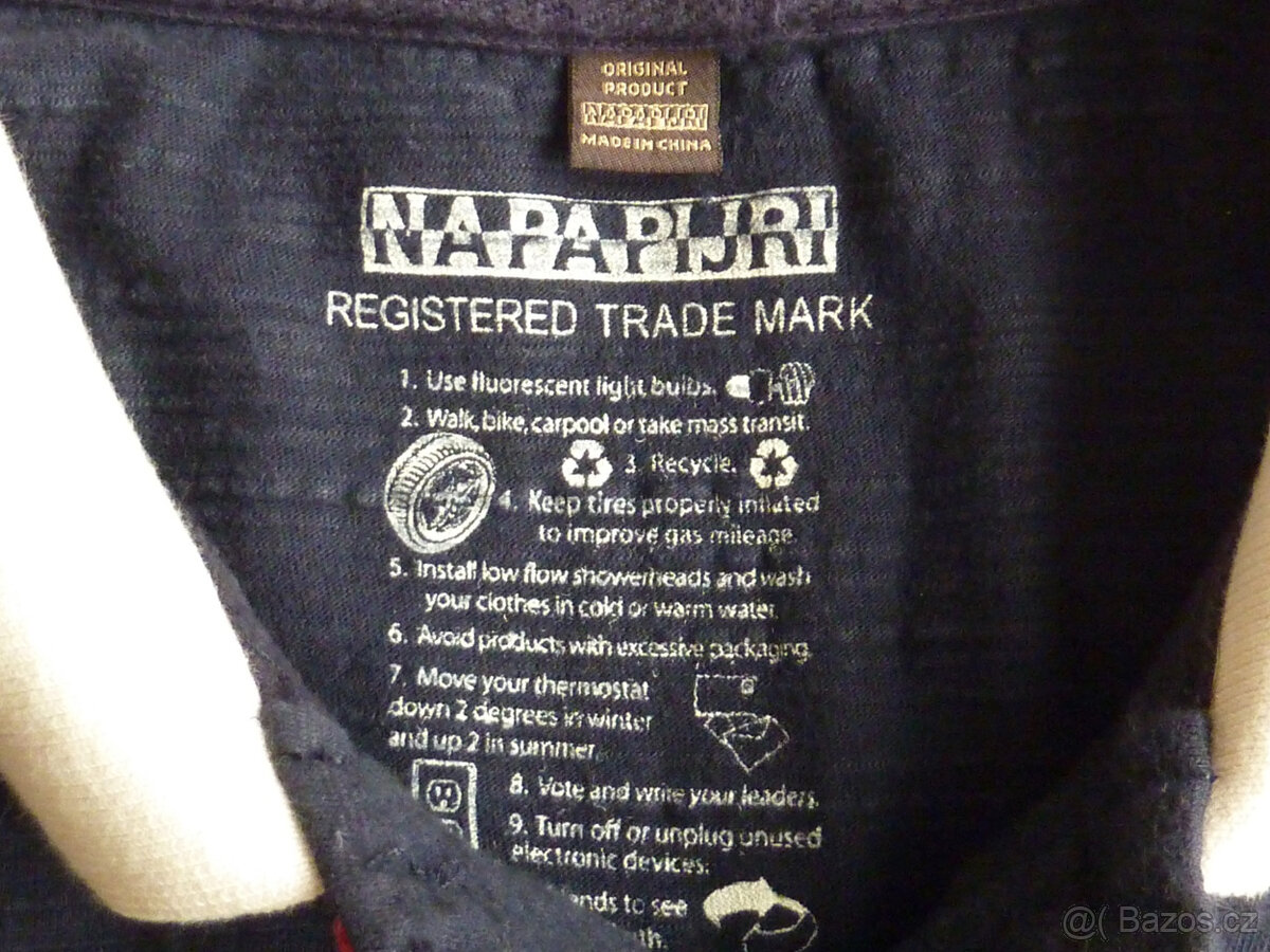 Napapijri pánské polo XXXL/top stav - 3