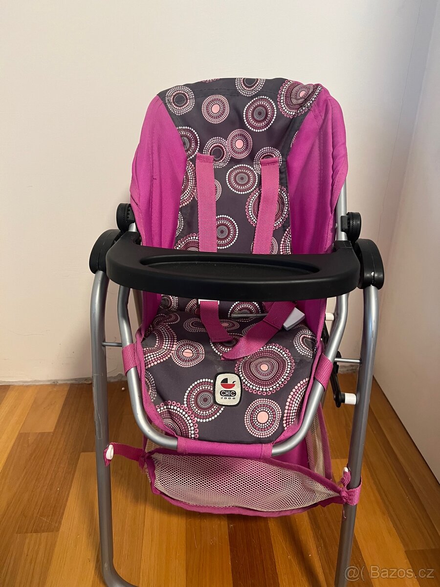 Jídelní židlička pro panenku - 3