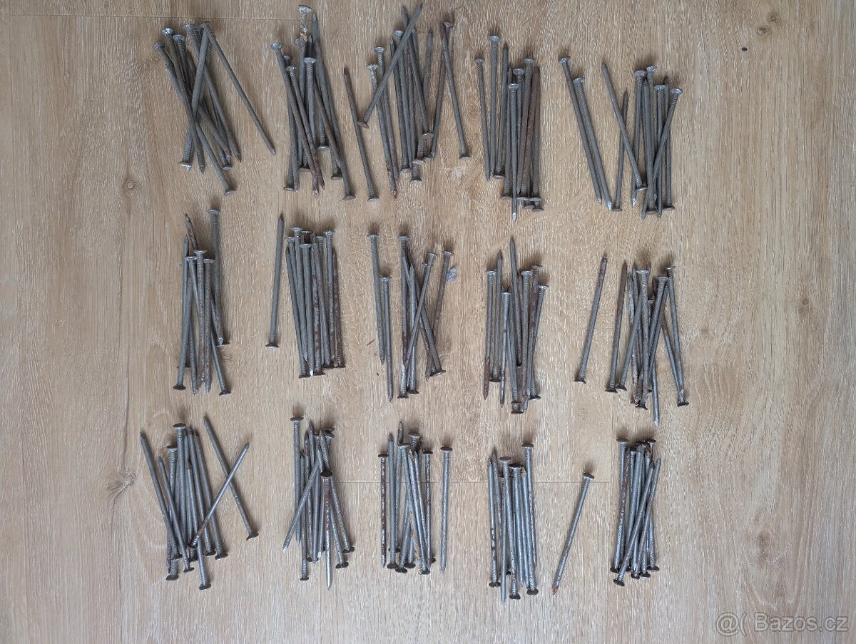 Stavební hřebíky 90 mm a 70 mm – 100 Kč - 3