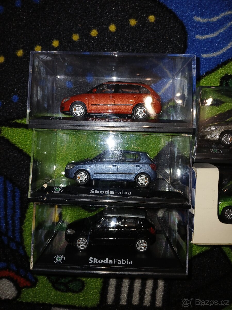 Modely škoda fabia 2 .1:43 abrex - 3