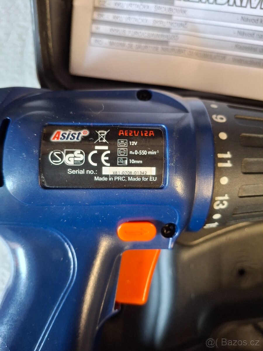 Aku vrtačka ASIST AE2V12V - 3