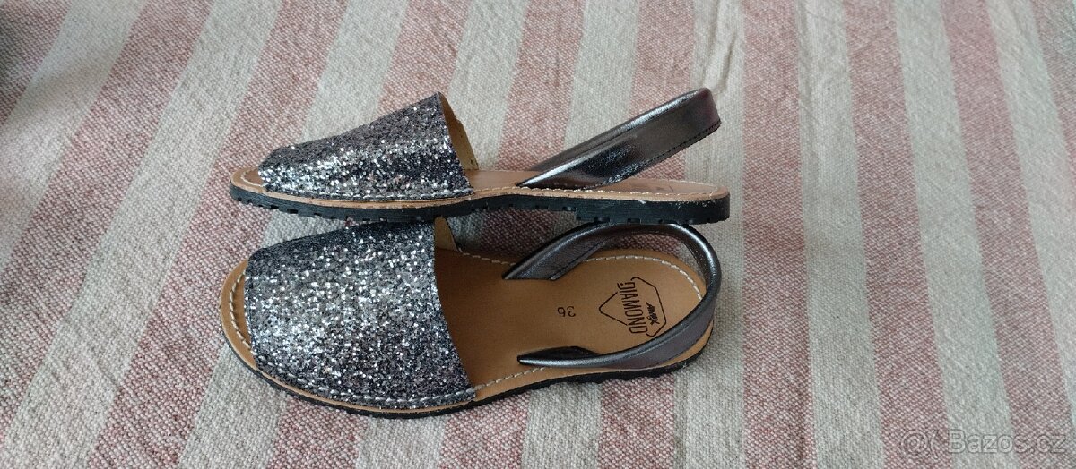 Třpytivé sandály z Itálie - 3