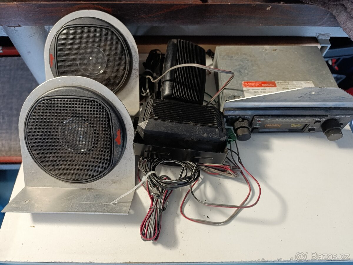 Staré funkční autorádio Mascom. - 3