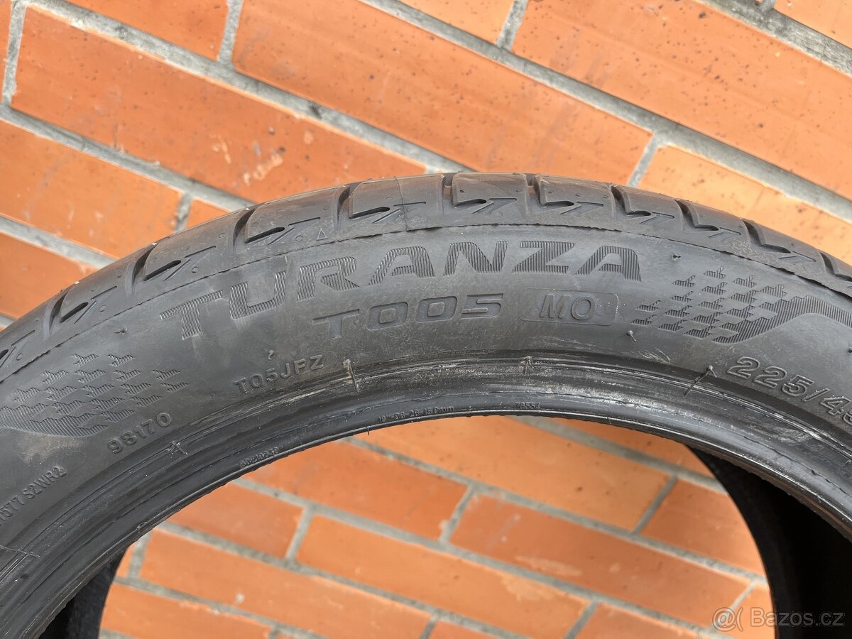 Nové letní pneu 225/45 R18 - 3