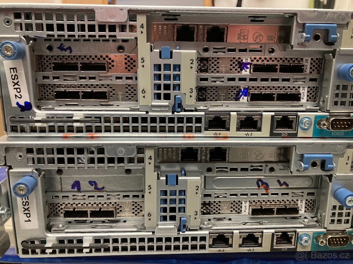 2x server HP DL380 G7 - 3