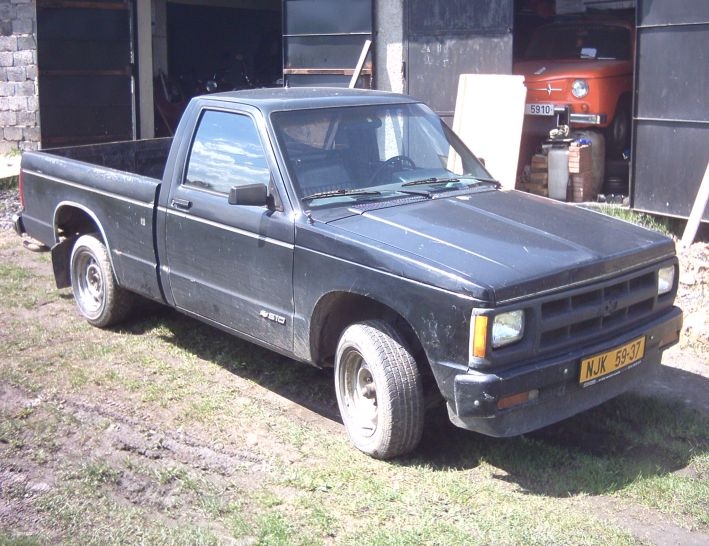 Chevrolet S10 pickup r.91 s doklady 3.místný- projekt - 3