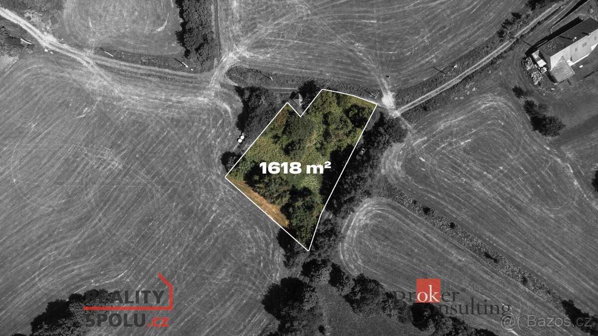 Prodej, pozemky/bydlení, 1618 m2, Nezdice na Šumavě , Klatov - 3