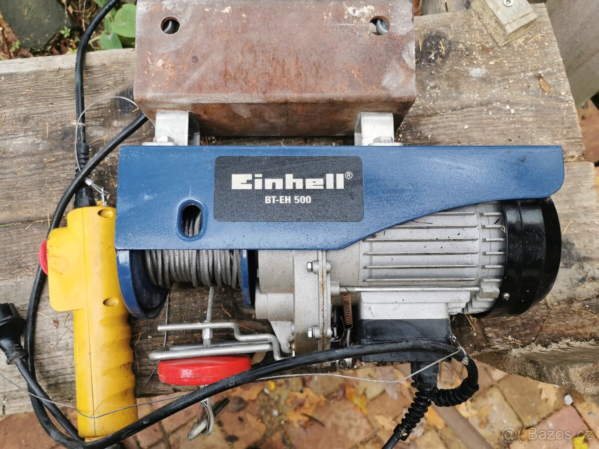 lanový naviják, vrátek Einhell BT-EH 500 - 3