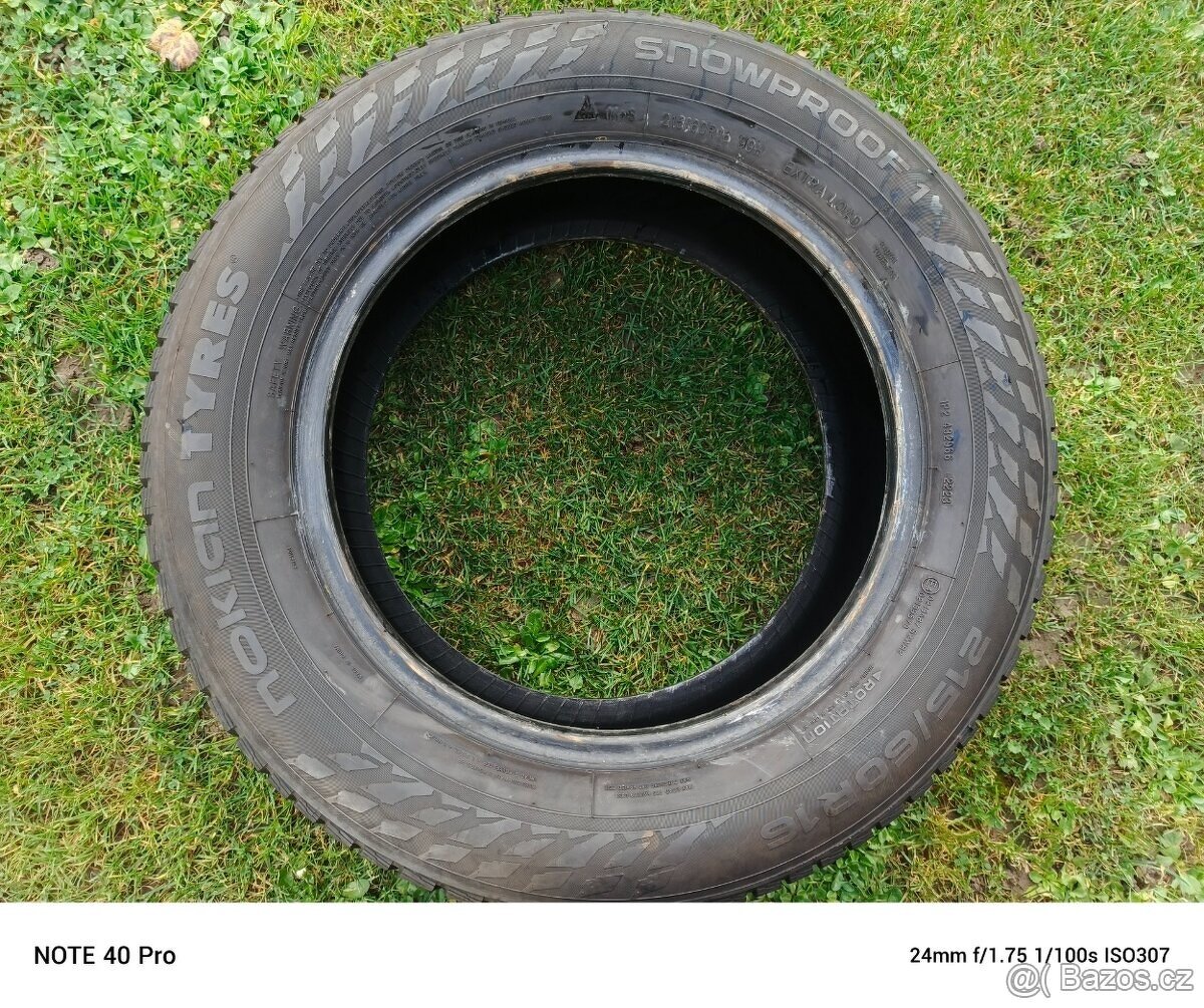 Pneu Nokian 215/60/16 zimní - 3